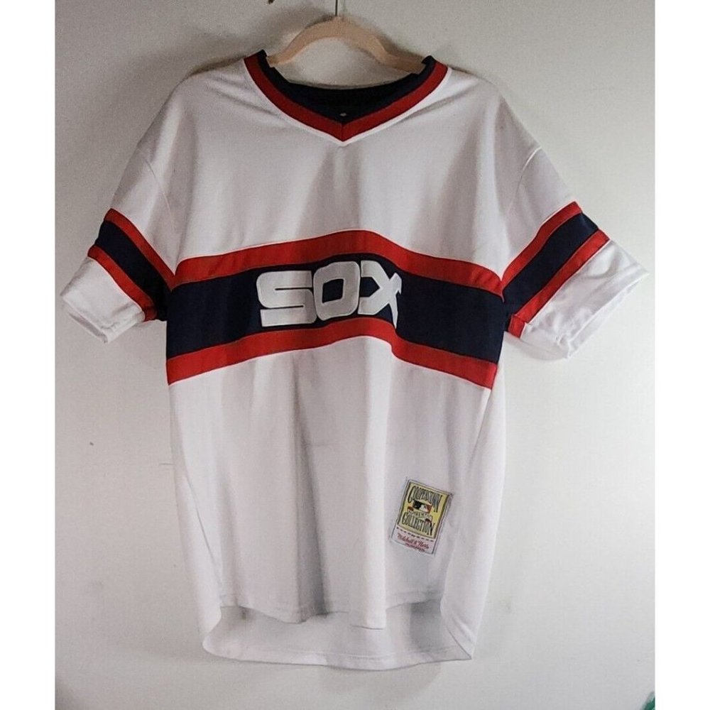 Vintage Carlton Fisk Chicago White Sox Jersey 1985 Mitchell & Ness Size 50